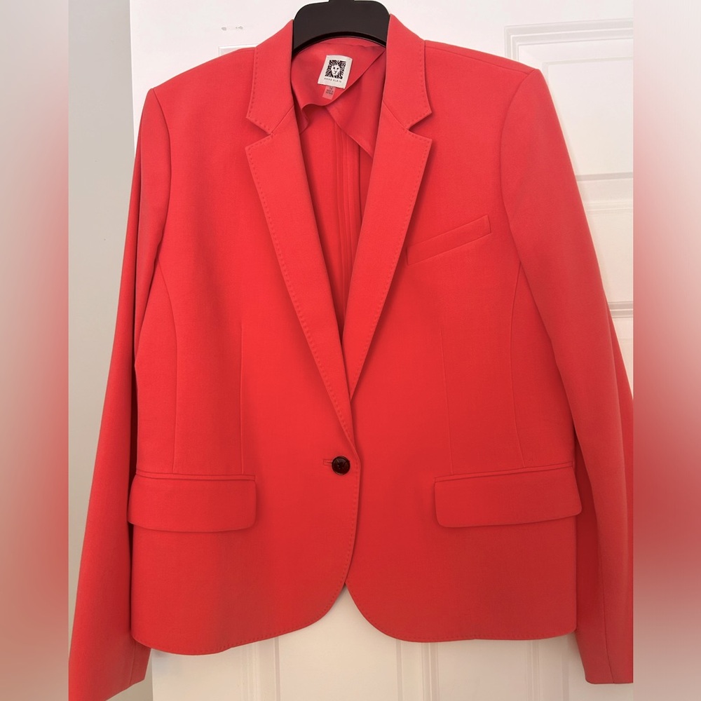 PRICED TO SELL! Anne Klein Coral Suit Jacket
